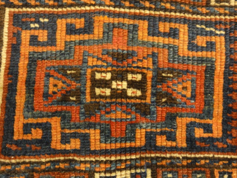 30814 Antique Kurdish Woven CA 1890