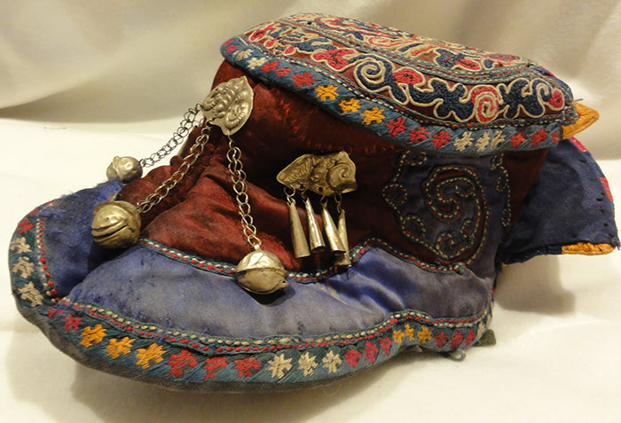Antique Chinese Childrens hat Rugs & More