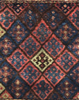 38236 Antique Jaf Kurd Double Khorjin