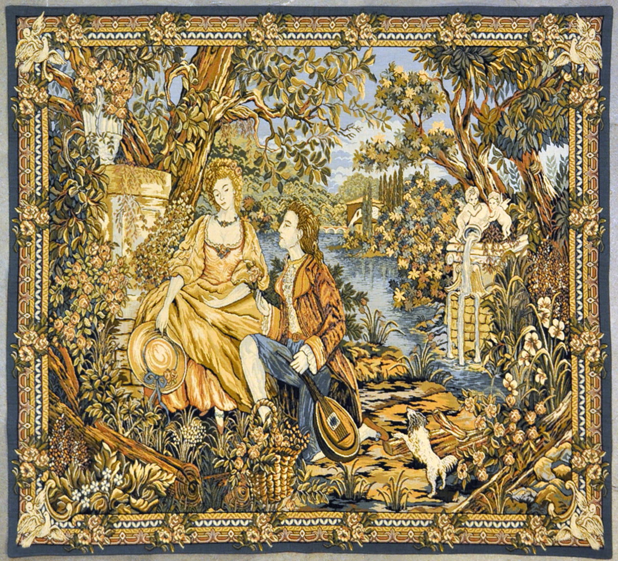 Woodland Romance Tapestry  | Rugs and More | Santa Barbara Design Center 27185