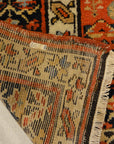 Proto Shahsavan Soj-Bolagh rug ca. 1800 in perfect condition. Classical Tribal art from Kourosh Collection. World class tribal rug at its best.
