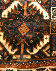Antique Khamseh Original Southwest Persian Rug. A piece of genuine authentic woven carpet art sold by Santa Barbara Design Center Rugs and More.