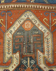 30817 Antique Sewan Kazak Woven CA 1860