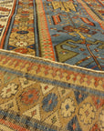 Antique Early 19th Century Shirvan Runner Rug. A piece of genuine authentic woven carpet art sold by the Santa Barbara Design Center Rugs and More.