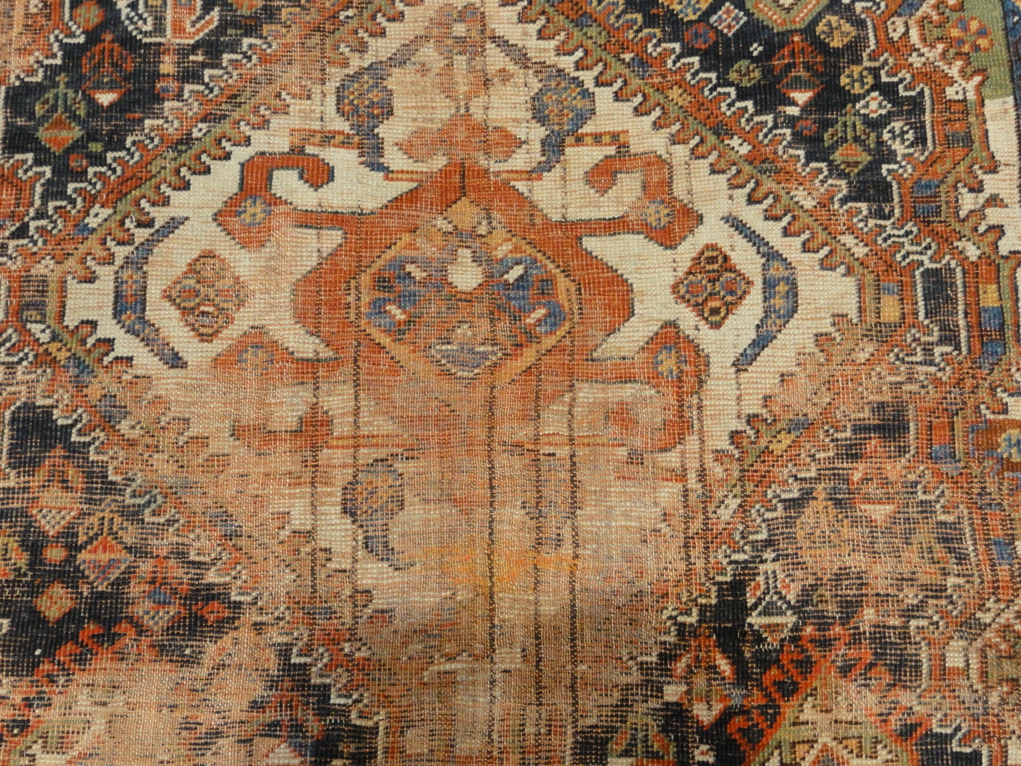 Antique Qashqai Rug 34976