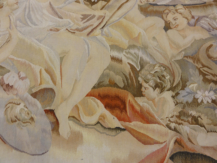 Antique romantic scene tapestry | Rugs and More | Santa Barbara Design 1