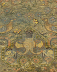 30636 important Ottoman gift to Tzar of russia made with gold, silver and silk treads in Garden of Paradise design
