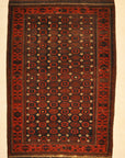 Antique Original Persian Baluch Rug with Original Ends Wool Baluchistan Santa Barbara Design Center Carpet Authentic Collectable
