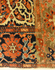 Wool and Cotton Antique Foundation Antique Persian Handspun Wool Sarouk Farahan Authentic Carpet Genuine Woven Art Santa Barbara Design Center Rugs and More