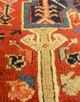 Rare Turkish Oushak Meditation Piece Circa 1800s. A very rare beautiful rug. Genuine woven carpet art sold by Santa Barbara Design Center, Rugs and More.