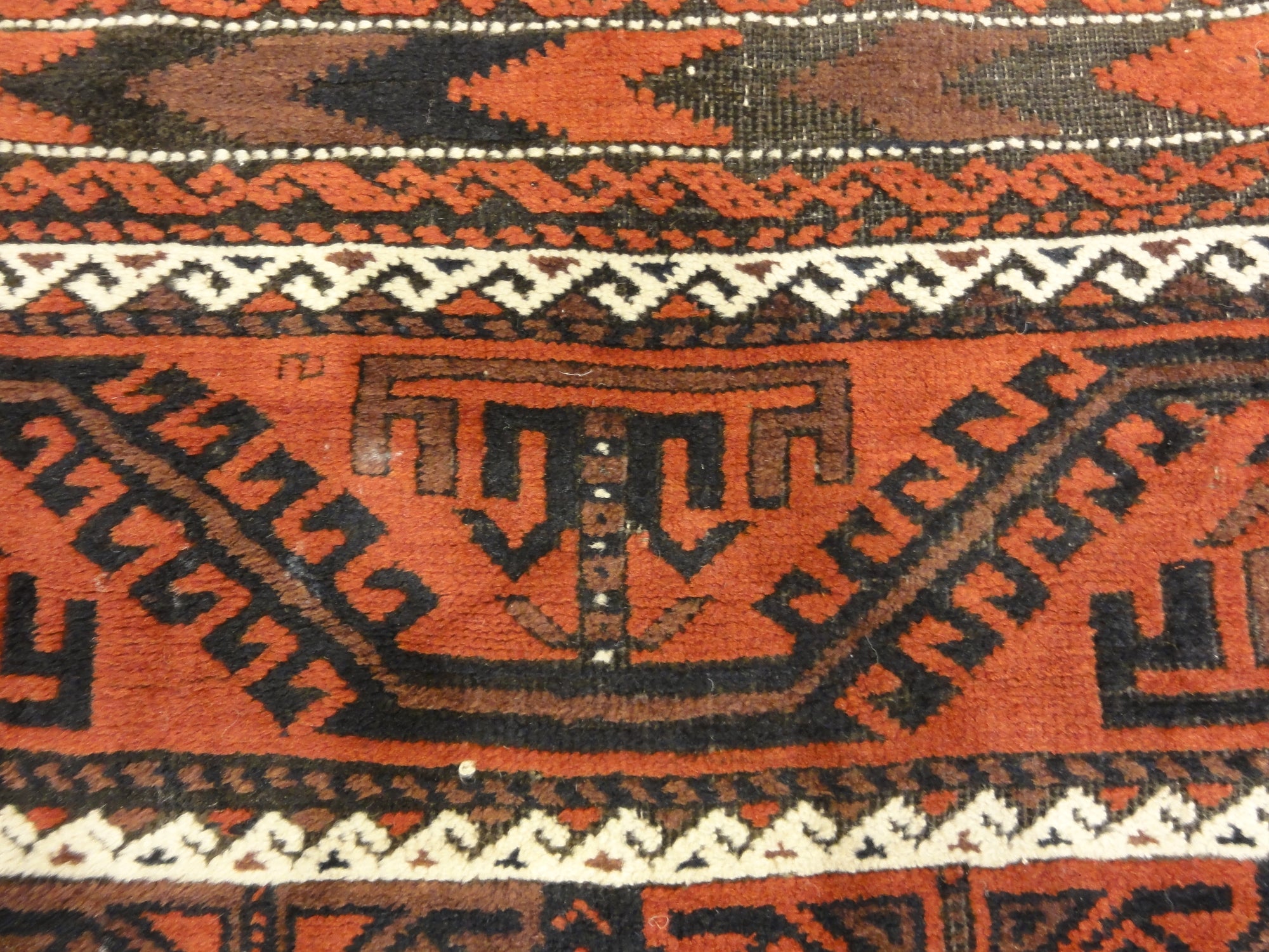 30499 Antique Original Afghani Beluch Circa 1900