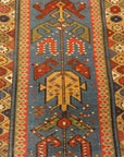 Antique Early 19th Century Shirvan Runner Rug. A piece of genuine authentic woven carpet art sold by the Santa Barbara Design Center Rugs and More.