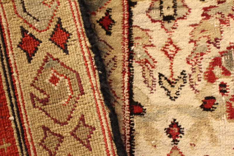 Antique Agra Rug 35680