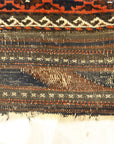 Antique Camelhair Persian Beluch Circa 1900s. A piece of genuine and authentic woven carpet art from Santa Barbara Design Center Rugs and More.