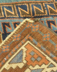 33852 Antique Kazak Rug