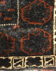 30163 Antique Persian Beluch Complete Saddle Bag