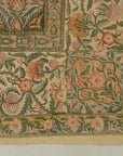 30637 Rare Antique Mughal Palampore Textile with written cartouches