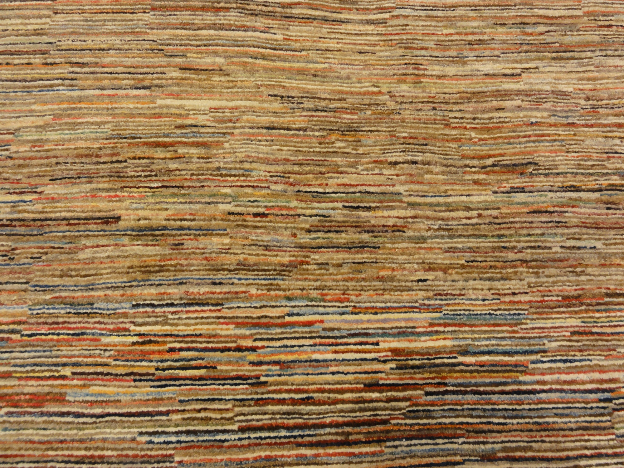 Leesa Organic Modern Stripes Runner Rug. Ziegler and Company in collaboration with designer Leesa Wilson Goldmuntz in Santa Barbara, California.