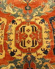 Finest Dragon Kazak Caucasian Rug Blessed by HH Dalai Lama 43700