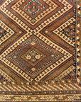 Antique Lori Persian Tribal Rug Circa 1880. A piece of genuine authentic antique woven carpet art sold by Santa Barbara Design Center Rugs and More.
