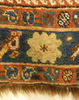 Antique Afshar Traditional Boteh Rug. A piece of genuine authentic antique woven carpet art sold by Santa Barbara Design Center, Rugs and More.