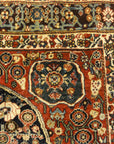 30699 Very Rare Antique millefleure Qashqai 1001 Flowers Rug