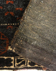 30163 Antique Persian Beluch Complete Saddle Bag