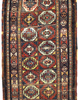 The finest antique Gendje rug. A piece of genuine Caucasian woven carpet art. Sold at Santa Barbara Design Center, Rugs and More.