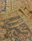 Antique Silk Turkish Kaysari Rug . A piece of genuine, woven carpet art sold by the Santa Barbara Design Center, Rugs and More.