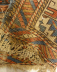Antique Kuba East Caucasian Rug. A piece of genuine authentic woven carpet art sold by Santa Barbara Design Center, Rugs and More.