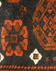 30084 Antique Original Persian Baluch Rug with Original Ends