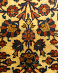 vAntique Persian Wool Kashan Kork circa 19th Century