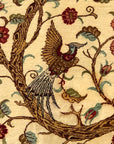 37909 Vintage Fine Persian Silk Rug