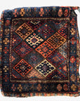 38233 Antique Jaf Kurd Double Khorjin