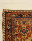 30028 Rare Prototype Kurdish rug with dragons and mythical animals early 1700s
