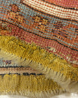 Antique Kirsehir Circa 18th Century. A piece of genuine authentic antique woven carpet art sold by Santa Barbara Design Center Rugs and More.