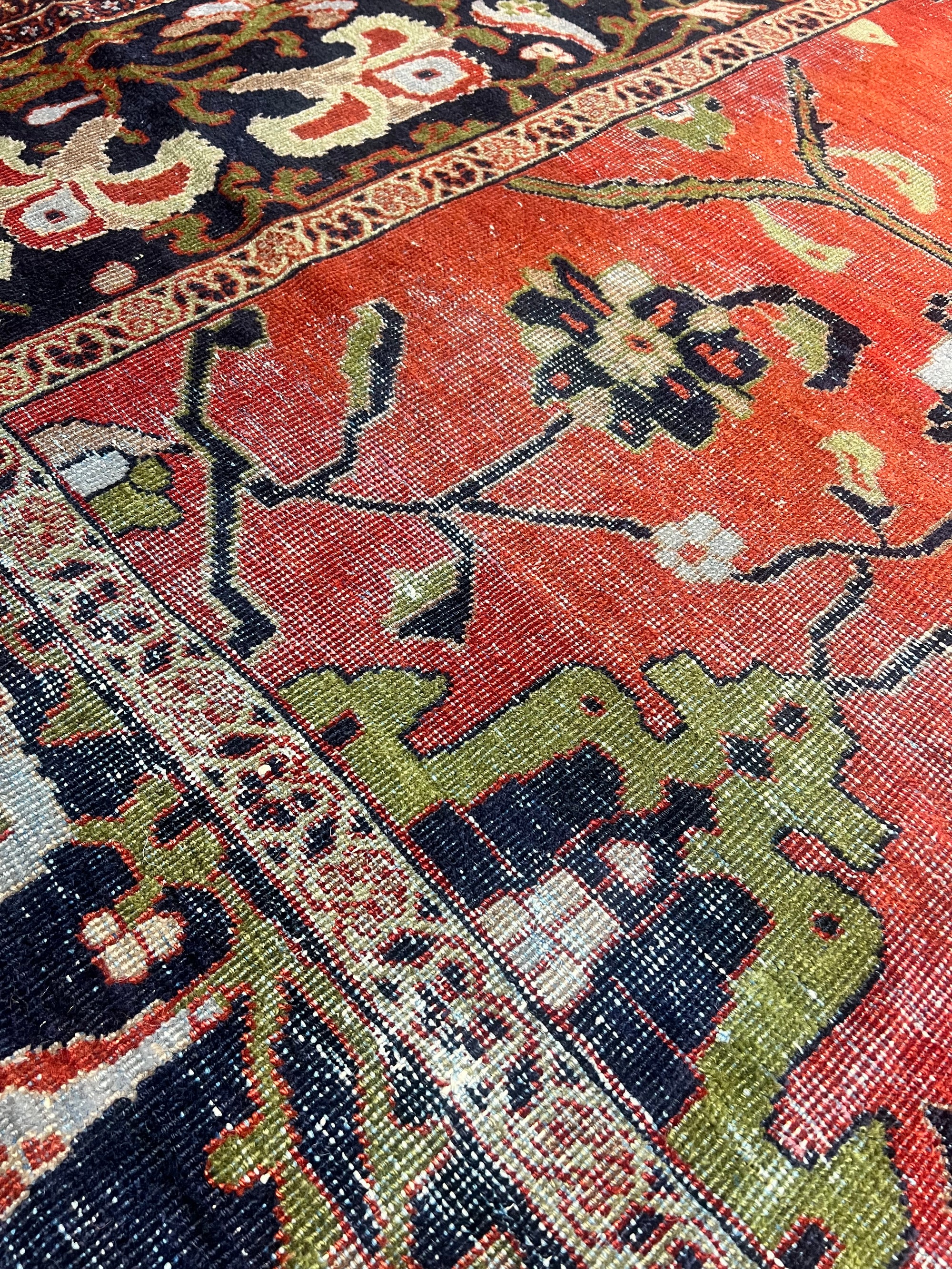 24318 Ziegler & Co. Antique Original Sultanabad