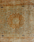 Rare 1800s Classical Silk Tabriz from Northwest Persia 30033