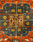 36248 Antique Persian Qashqai Rug Woven Circa 1900