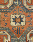 30817 Antique Sewan Kazak Woven CA 1860