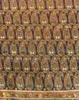 Antique Afshar Traditional Boteh Rug. A piece of genuine authentic antique woven carpet art sold by Santa Barbara Design Center, Rugs and More.