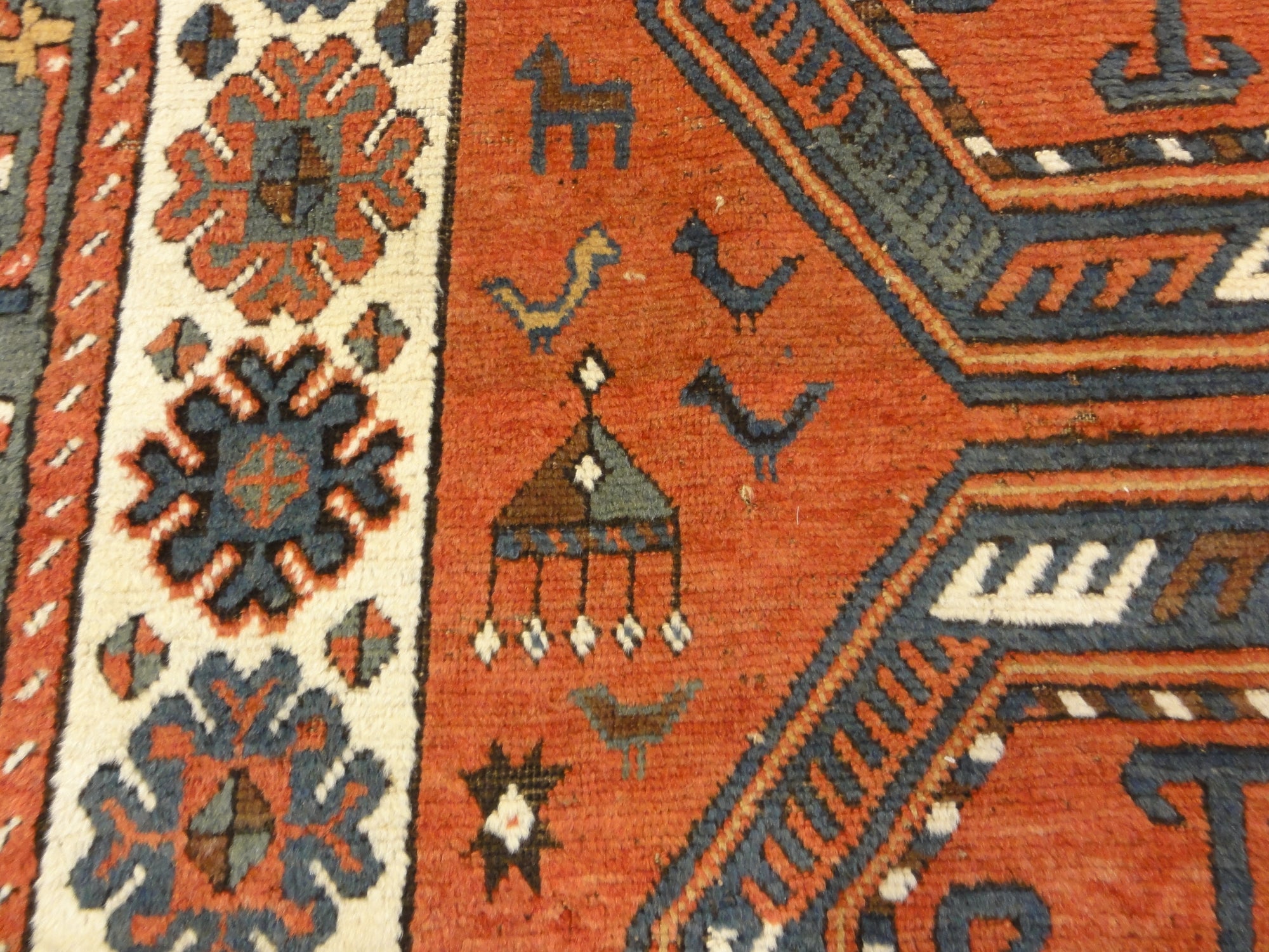 Antique Talish Caucasian Rug Circa 1880 30531