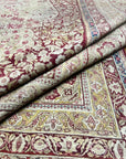 28328 Antique unique Kermanshah with the largest meditation design woven ca.1860