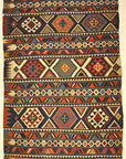 Antique Fine Shirvan Rug. A piece of genuine antique woven carpet art sold by Santa Barbara Design Center, Rugs and More in Santa Barbara, California.