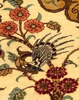 37909 Vintage Fine Persian Silk Rug