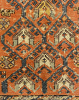 Antique Rare Size and Design Soumak Rug. A piece of genuine antique woven carpet art sold by the Santa Barbara Design Center, Rugs and More.