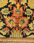 30088 Antique master Dabir Sanaye Kashan Tree of Life Rug ca. 1880