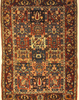 Antique Bakhtiari Garden of Paradise Rug representing the gardens of kings. Sold by Santa Barbara Design Center, Rugs and More in Santa Barbara, California.