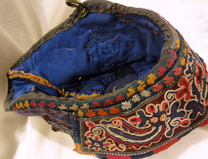 Antique Chinese Childrens hat Rugs & More