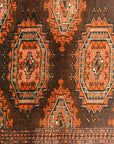 30151 Antique Salor Juval Turkoman Wool